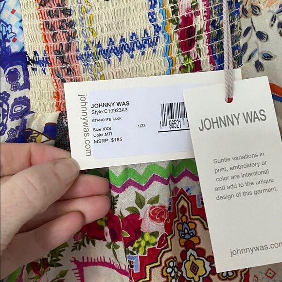 NWT. Johnny Was Stand Ife Tank - Picture 3 of 5